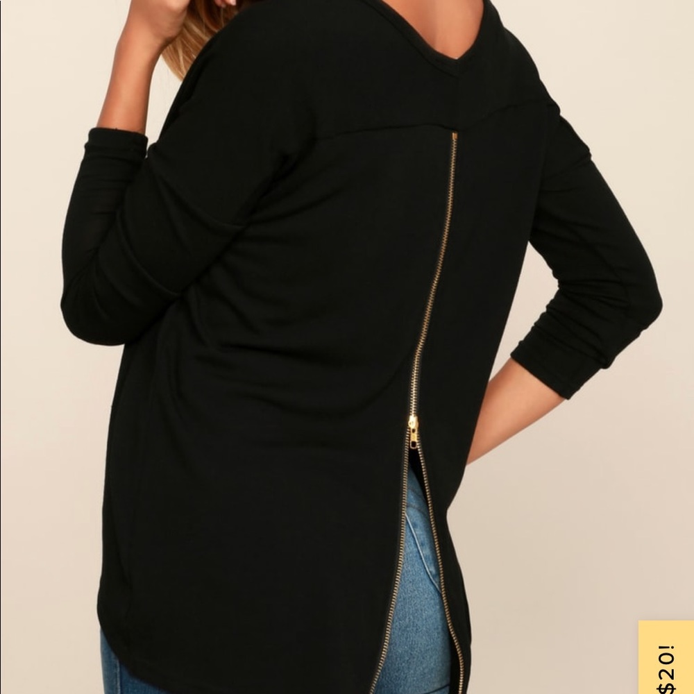 Lulus black top - Picture 5 of 5